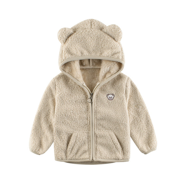 Korean Children's Coat Plus Cashmere Sweater Baby Clothes 0 null