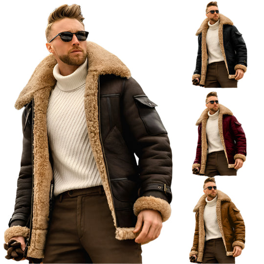 Winter Jacket Mens Military Fleece Warm Jackets Male Fur Collar Coats Army Tactical Jacket Men Clothing Zimivas