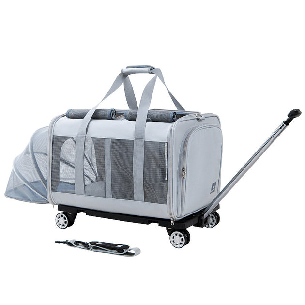 Large Pet Trolley Bag Cat 0 null