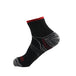 Ankle Guard Compression Zimivas Men's and Women's Socks Black red fashion accessories Zimivas