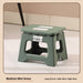 Folding Stool Portable Kindergarten Train Maza Home Chair Nordic Green Medium Furniture Zimivas