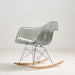 Simple Transparent Plastic Chair Meal Simple And Creative Grey arm rocking chair 0 null