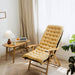 Thickened Folding Chair Lazy Chair Cushion Ginger 100x40x8cm 0 null