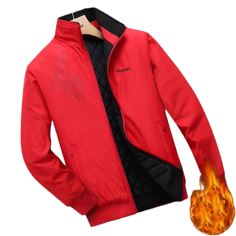 Jacket Winter Cold Large Size Loose And Versatile Jacket Red08 models men clothing Zimivas