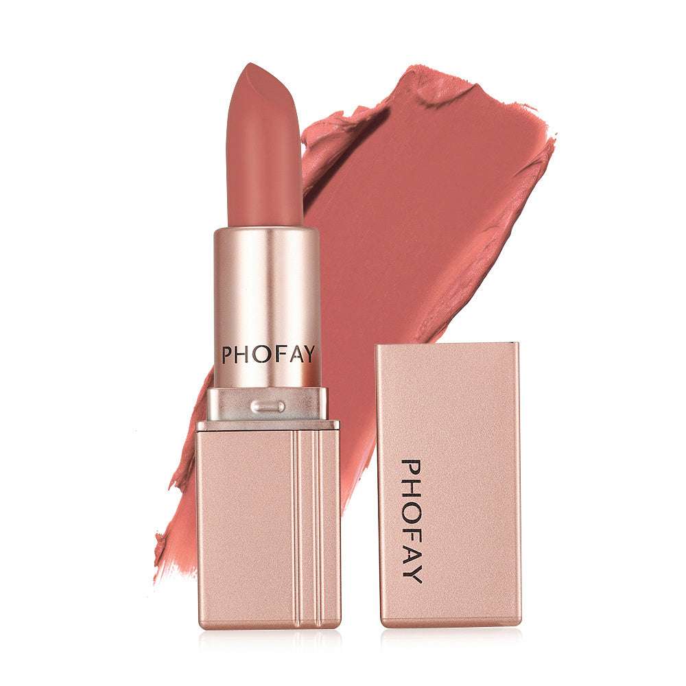 PHOFAY Matte Lipstick 02 4 Zimivas