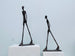 Giacometti Minimalist Bronze Sculpture Light Luxury Furnishings Hotel Living Room Decoration 0 null