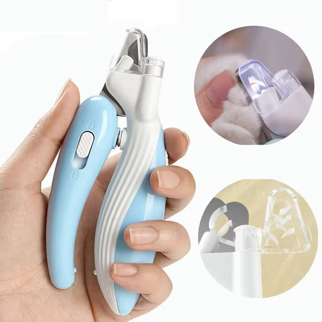 Pet Nail Clippers Dog Nail Clippers Cat Nail Clippers LED Electric Nail Grinder Pet Supplies LED Light Pet Nail Clippers 0 Zimivas