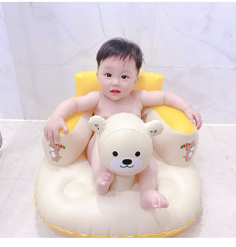 Infant Learning Chair Baby Inflatable Seat Sofa Child Kids furniture Zimivas