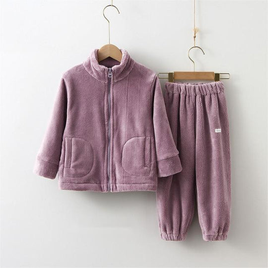 Children Clothes Kids Suit Warm Sweater Girl Fleece Hoodies 0 Zimivas