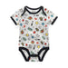 Cartoon Ha Baby Cotton Clothes Triangle Climbing Suit kids & baby Zimivas