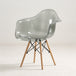 Simple Transparent Plastic Chair Meal Simple And Creative Grey handrail 0 null