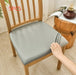 Waterproof Dustproof Chair Cover Faux Leather Leather Cover Universal Light Gray Length And Width 35to50cm 5PCS 0 null