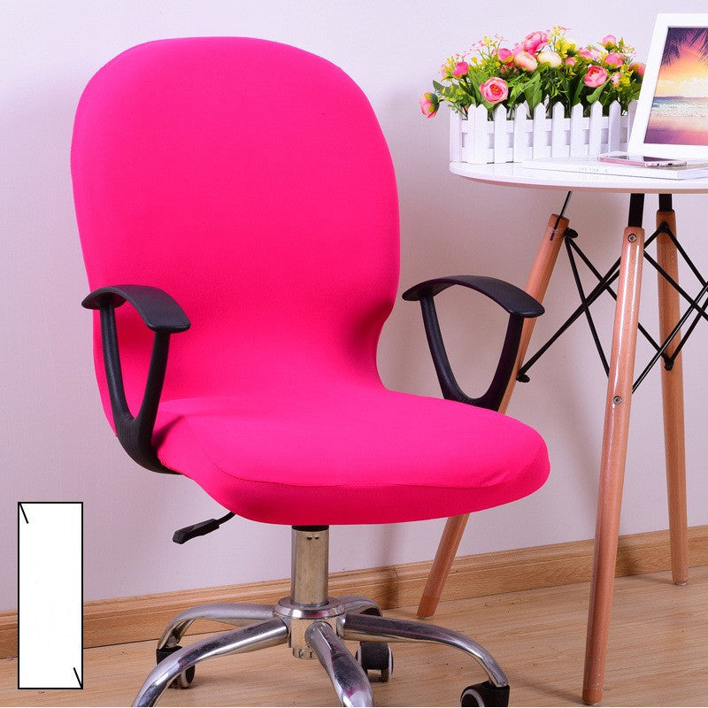 Computer Chair Cover Office Chair Cover Swivel Chair Package Chair Cover Rotating Lifting Chair Cover Chair Cover Rose Red Default 0 null