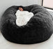 Lazy Sofa Bean Bag Chair Foam Furniture Bean Bag Black Furniture Zimivas