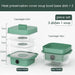 Multi-layer Dish Cover Heat Preservation Kitchen Cover Dining Table Leftover Storage Box Transparent Stack Cooking Hood Steamer C Green Kitchen Storage Zimivas