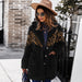 Stitching Amazon Fur Coat Winter Long Coat In The United States Black 0 null