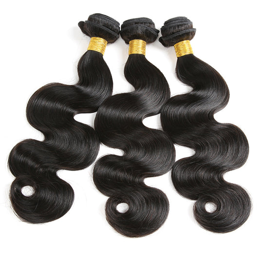 Piece Body Wave Human Hair Bundles Black 0 null