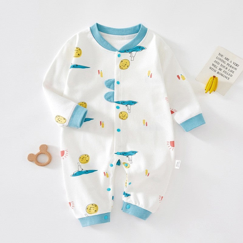 Baby Jumpsuit Long Sleeve Baby Clothes Casual Blue kids & baby Zimivas